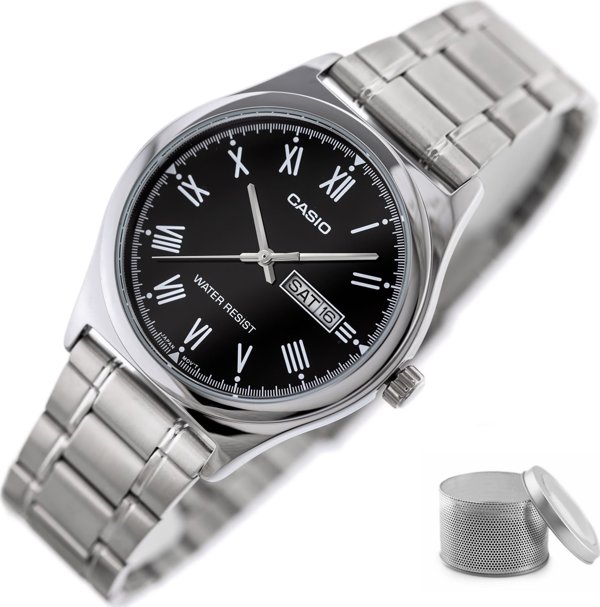 Ρολόι Casio ΑΝΔΡΙΚΟ ΡΟΛΟΪ CASIO MTP-V006D-1B (zd210d) + ΚΟΥΤΙ
