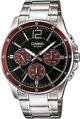 Ρολόι ανδρικό Casio MTP-1374PD-5AVEF ασημί