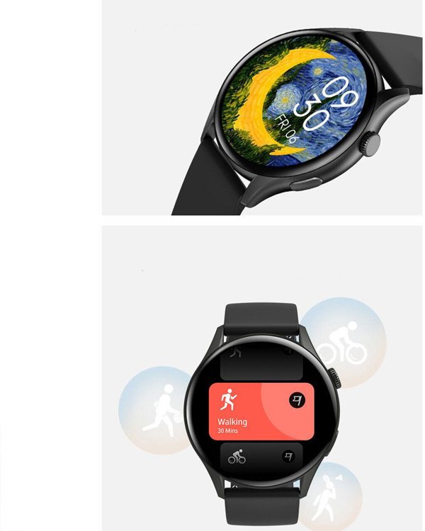 Zegarek damski SMARTWATCH GRAVITY GT11-6 RGD/RGD/BU