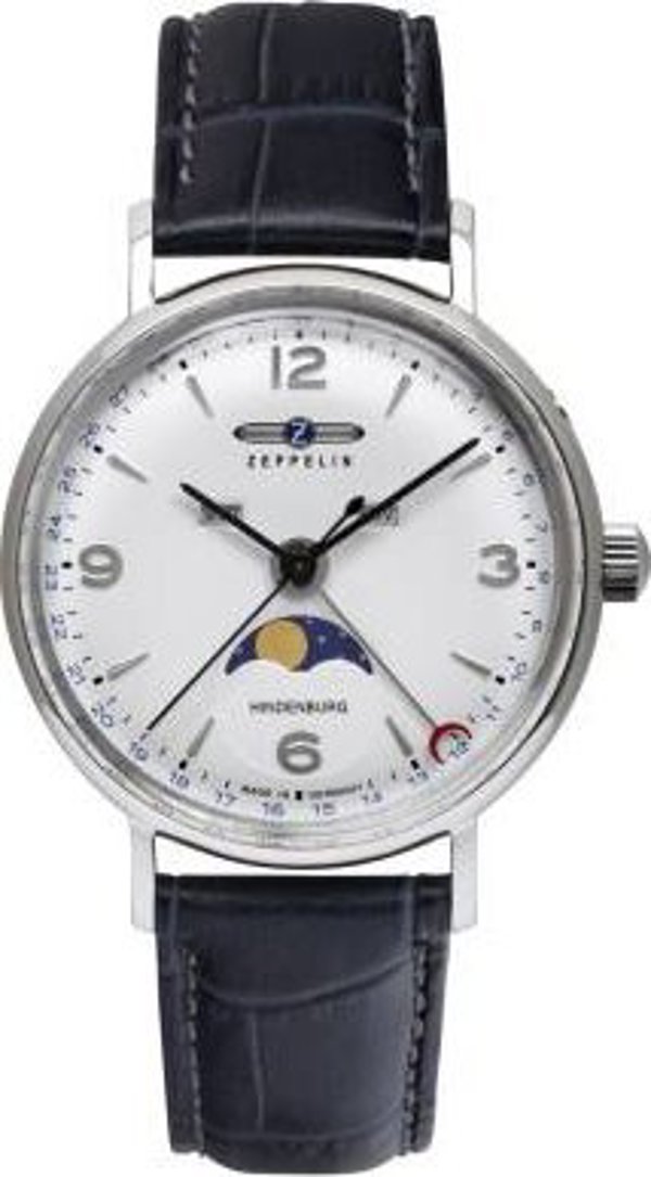 Zegarek Zeppelin Zegarek Zeppelin Hindenburg Moonphase Lady 8077-1