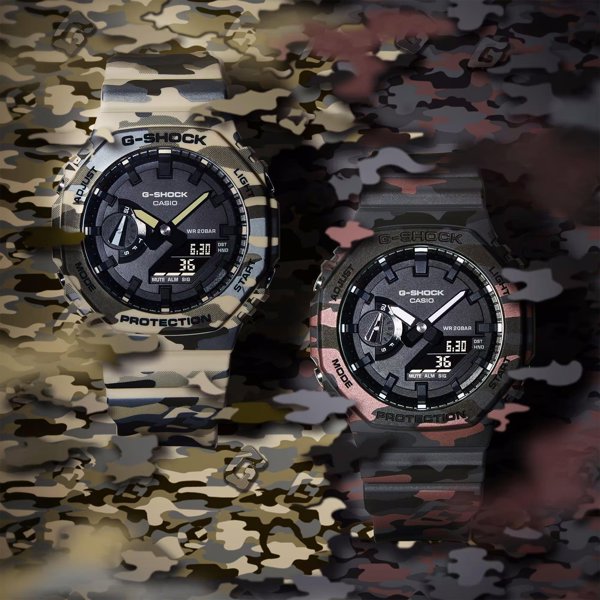 Zegarek G-SHOCK Casio G-Shock GA-2100CM-8AER  200m szary