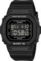 Γυναικείο Αθλητικό Ρολόι Casio BABY-G BGD-565U-1ER, Ψηφιακό, Μαύρο