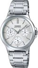 Casio Γυναικείο Ρολόι LTP-V300D-7A Μεταλλικό Ασημί με Κουτί Δώρου
