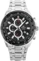 Ανδρικό Ρολόι Casio Edifice EFR-539D-1A Μεταλλικό Ασημί Χρονόμετρο 10ATM