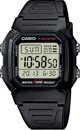 Casio W-800H-1AVDF Ανδρικό Ψηφιακό Ρολόι Χειρός Resin Μαύρο