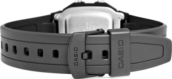 Casio W-800H-1AVDF Ανδρικό Ψηφιακό Ρολόι Χειρός Resin Μαύρο