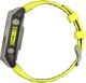 Garmin Fenix 8 47mm Solar Sapphire Smartwatch, Τιτάνιο, Λουράκι Σιλικόνης, Κίτρινο / Γραφίτης