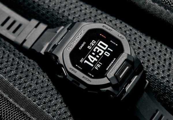 Casio G-Shock G-SQUAD GBD-200-1ER Ρολόι με Βηματόμετρο Μαύρο