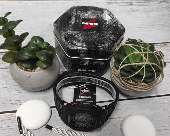 Casio G-Shock G-SQUAD GBD-200-1ER Ρολόι με Βηματόμετρο Μαύρο