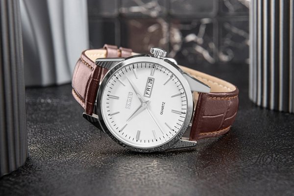 Ανδρικό Ρολόι Skmei 9073SIWTB + BOX