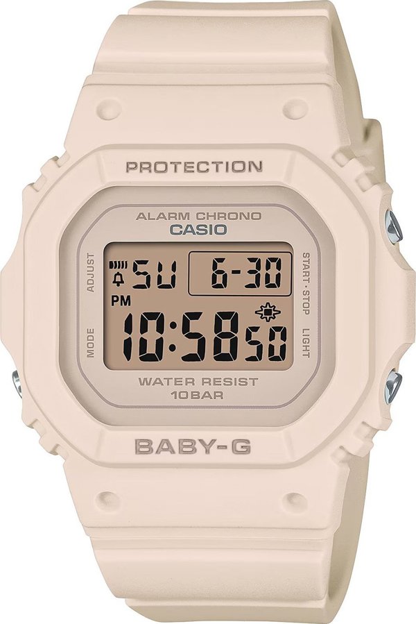 Casio Baby-G Αθλητικό Ρολόι BGD-565U-4ER Με Μπεζ Λουράκι