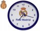 Ρολόι Τοίχου 25cm για Παιδιά Real Madrid Επίσημο Προϊόν