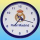 Ρολόι Τοίχου 25cm για Παιδιά Real Madrid Επίσημο Προϊόν