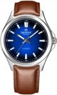 Giewont Elegance Sapphire Ρολόι Ανδρικό Καφέ Μπλε GW5160-A4
