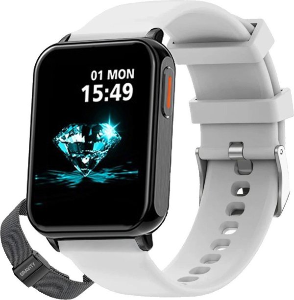 Γυναικείο Smartwatch Gravity GT17-8 με Έγχρωμη Οθόνη και Λειτουργίες Παρακολούθησης Υγείας