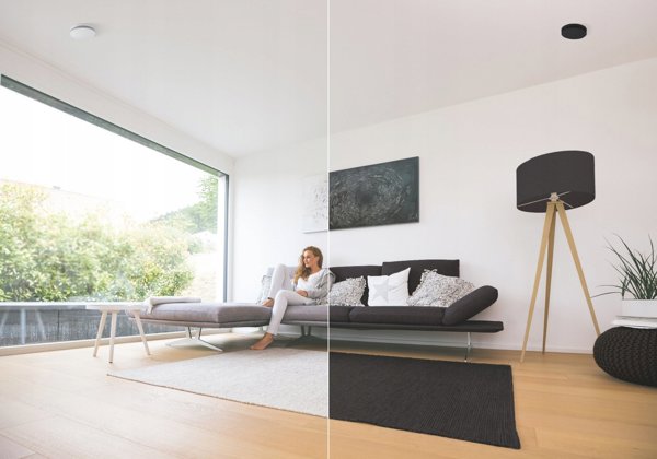 Zehnder ανεμοστάτης εξαγωγής ComfoValve Luna E125, μαύρο 705613133