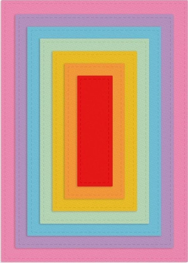 Σετ κοπτικών - Ορθογώνια 15x10cm 7τμχ