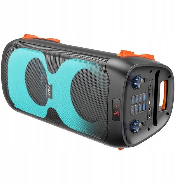Zestaw do karaoke bluetooth 2 x 20W 4h Hoco BS53 czarny