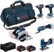 ZESTAW COMBI 18V GSR+GDX+GKS+GOP+GST+GBA