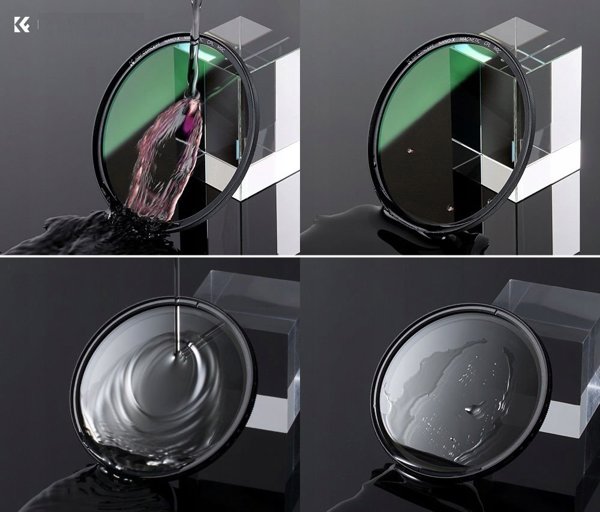 K&F Concept Σετ 3 σε 1 Φίλτρο Black Diffusion 1/4 με Μαγνητικό Δακτύλιο και Καπάκι 67mm
