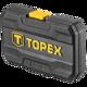 Σετ Εργαλείων Topex 72 τεμ. Καρυδάκια 1/4" (38D693)