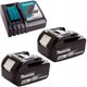 Σετ εργαλείων MAKITA Accum. tool compl. 18V 2x4,0Ah Li-Ion, (DDF482+DTD152)
