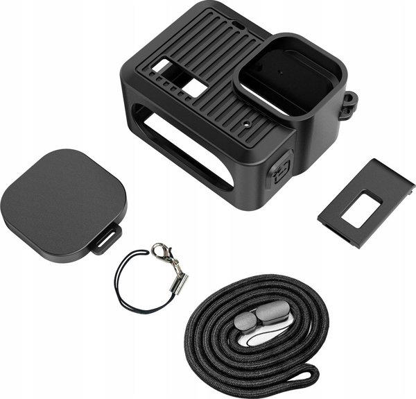 Puluz Σετ Θήκη Προστασίας για GoPro HERO 4K 2024, Περίβλημα με Λουράκι, PU717B