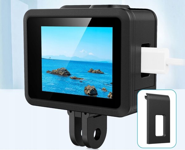 Puluz Σετ Θήκη Προστασίας για GoPro HERO 4K 2024, Περίβλημα με Λουράκι, PU717B