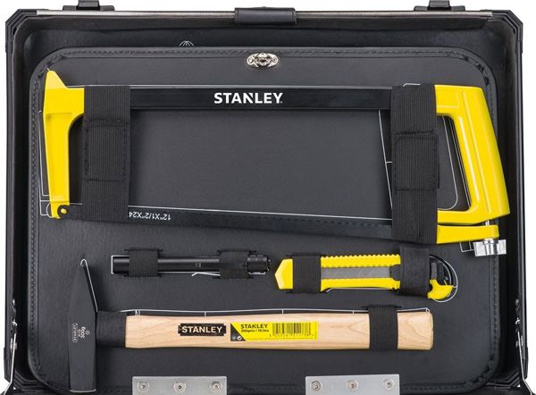 Stanley Σετ Εργαλείων 142 τμχ. 98109STMT-1 σε Βαλίτσα Αλουμινίου με Αναδιπλούμενη Λαβή