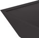 vidaXL Σετ Μαύρες Πλαστικές Γλάστρες, 50 x 50 x 15 εκ.