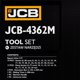 JCB Σετ Εργαλείων 1/2" 36 Τεμαχίων, Εξαγωνικά Κλειδιά (8-32mm) για Επαγγελματική Χρήση
