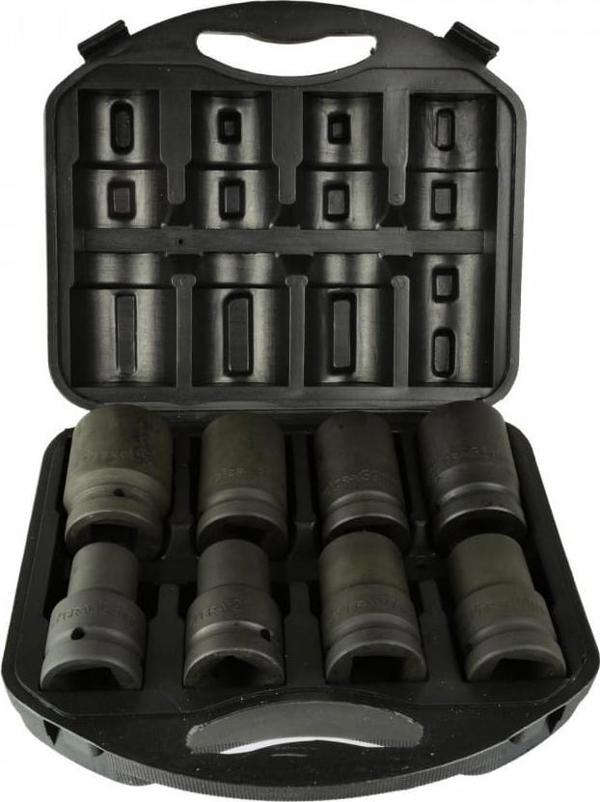 Geko Σετ Καρυδάκια Κρούσης 1" 8 Τεμαχίων 19-41mm, από Ατσάλι CR-V, G10074
