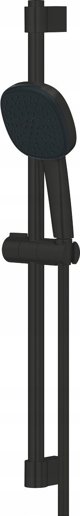 Zestaw prysznicowy Grohe Grohe zestaw prysznicowy przesuwny Tempesta Cube 110 czarny mat 267482433