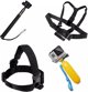 Zestaw 9 w 1 akcesoria do kamer sportowych GoPro SJCAM