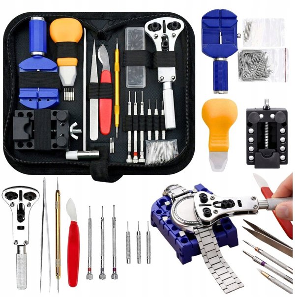 Σετ Εργαλείων Επισκευής Ρολογιών 147 τεμαχίων με Θήκη