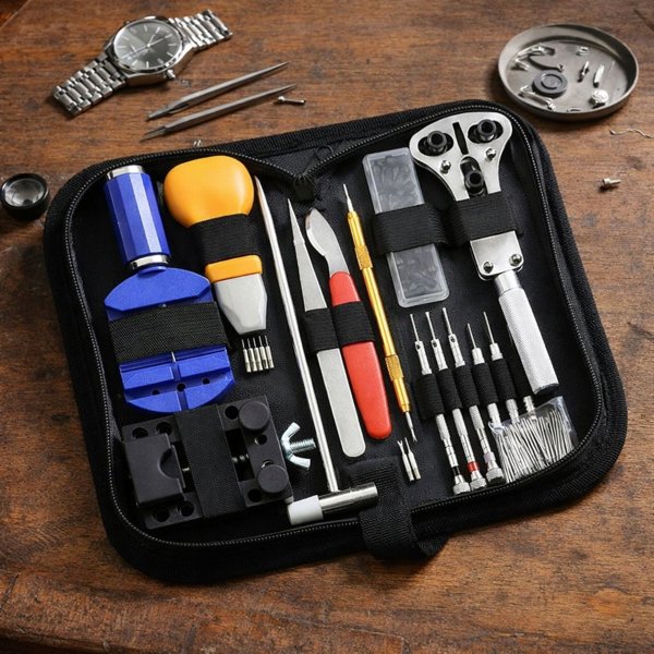 Σετ Εργαλείων Επισκευής Ρολογιών 147 τεμαχίων με Θήκη