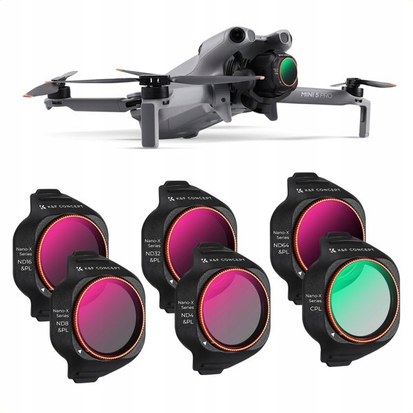 Σετ φίλτρων 6 σε 1 CPL + ND/PL ND8 ND16 ND32 ND64 για DJI Mini 5 Pro