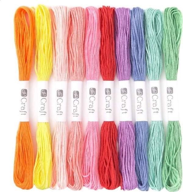 Zestaw mulin rainbow 8m 10szt