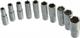 Geko Σετ Καρυδάκια 1/2" 10-24mm 10 Τεμαχίων, Μακριά Εργαλεία από Χρώμιο-Βανάδιο (G13545)