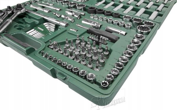 SATA Σετ εργαλείων 150 τεμαχίων 1/4" 3/8" 1/2" σε βαλίτσα