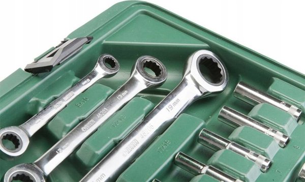 SATA Σετ εργαλείων 150 τεμαχίων 1/4" 3/8" 1/2" σε βαλίτσα