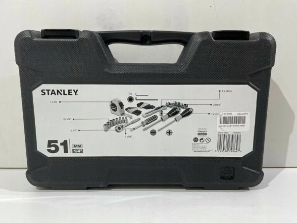 Stanley Σετ Εργαλείων 51 Τεμαχίων σε Κασέτινα, Επαγγελματικό Σετ Χειρός