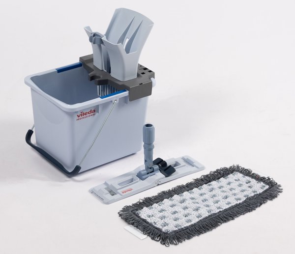 Σετ VILEDA Professional UltraSpeed Pro, 15 l, με παρικάθισμα mopa r-MicroSpeed Max