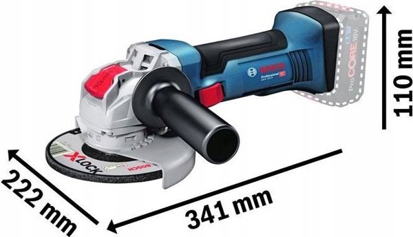 Bosch Σετ Ηλεκτρικών Εργαλείων 18V GWS180-LI & GSR18V-50 με 2 Μπαταρίες 2.0Ah/5.0Ah, Φορτιστή & Βαλιτσάκι XL-BOXX
