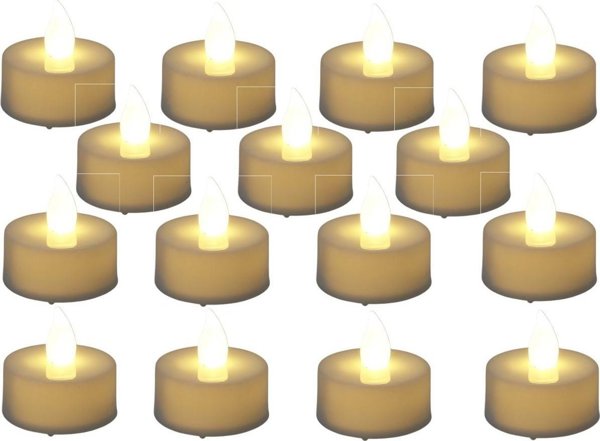 ΣΕΤ 15 ΚΕΡΙΑ TEA LIGHT LED