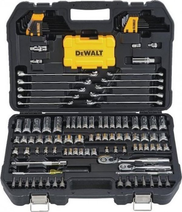 DeWalt DWMT73802-1 Σετ Εργαλείων 142 Τεμαχίων με Καστάνια και Θήκη Μεταφοράς