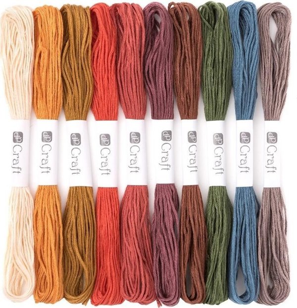 Zestaw mulin vintage 8m 10szt