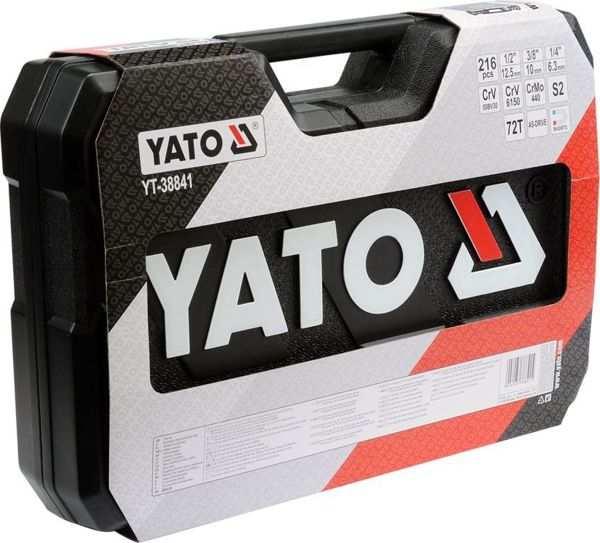 Σετ εργαλείων Yato 216 τεμ. (YT-38841)