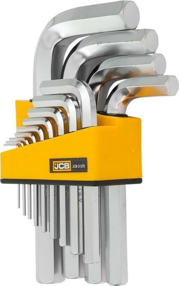 JCB Σετ Κλειδιών Άλεν IMBUS 13 Τεμαχίων σε Ίντσες (1/16-3/4")