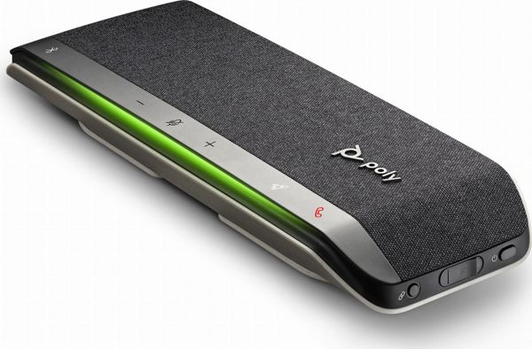 Σετ ανοιχτής ακρόασης Poly Sync 40+ MS Μαύρο-ασημί (218764-01)